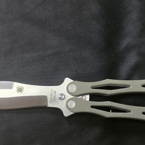 Spyderco — SmallFly Green G10