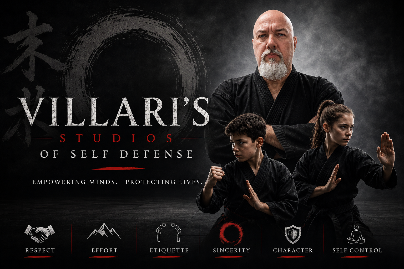 Villari’s Studios of Self Defense Wellington hero artwork